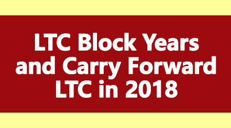 LTC Block Years And Carry Forward LTC In 2018