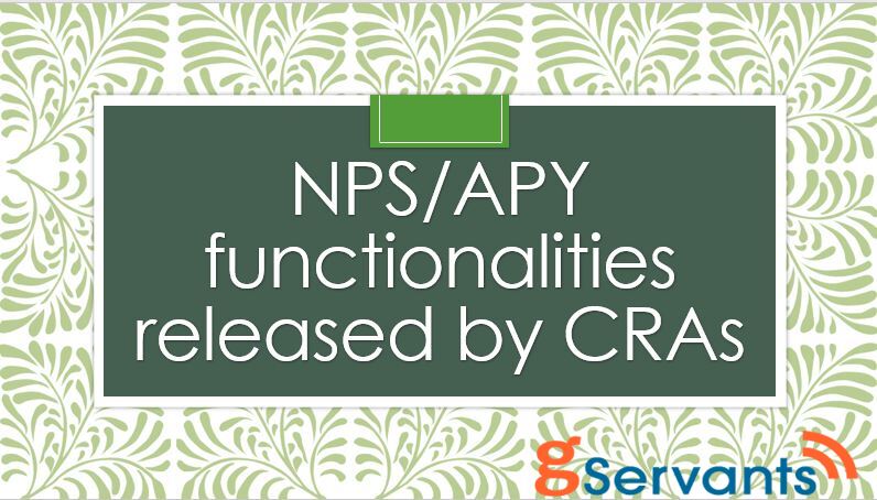 visit the official website of apy nps cra