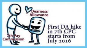 First DA hike in 7th Pay Commission starts from July 2016