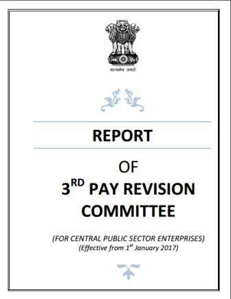 CPSE 3rd Pay Revision Committee Report