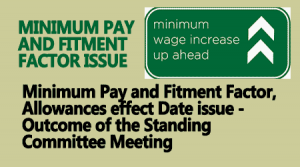 Minimum Pay and Fitment factor