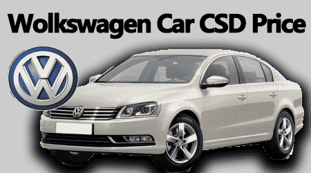 Wolkswagen Car CSD Price List