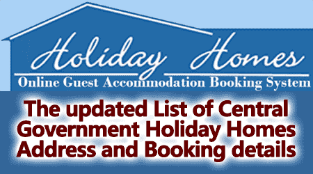List of Central Government Holiday Homes