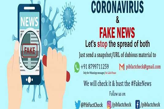 PIB Fact check team busting fake News and misinformation on Govt policies