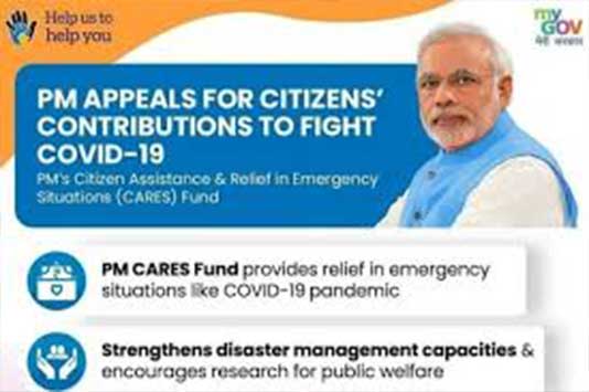 MoD Order to Donate of one day salary every month to PM CARES Fund